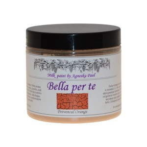 Provencal Orange - farba mleczna  w proszku z efektem spękań