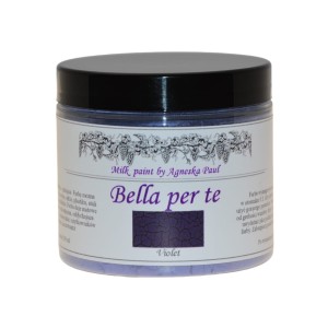Violet - farba mleczna  w proszku z efektem spękań